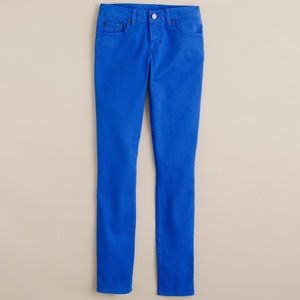 J. Crew Toothpick Garment-Dyed Jean in Blue Grotto